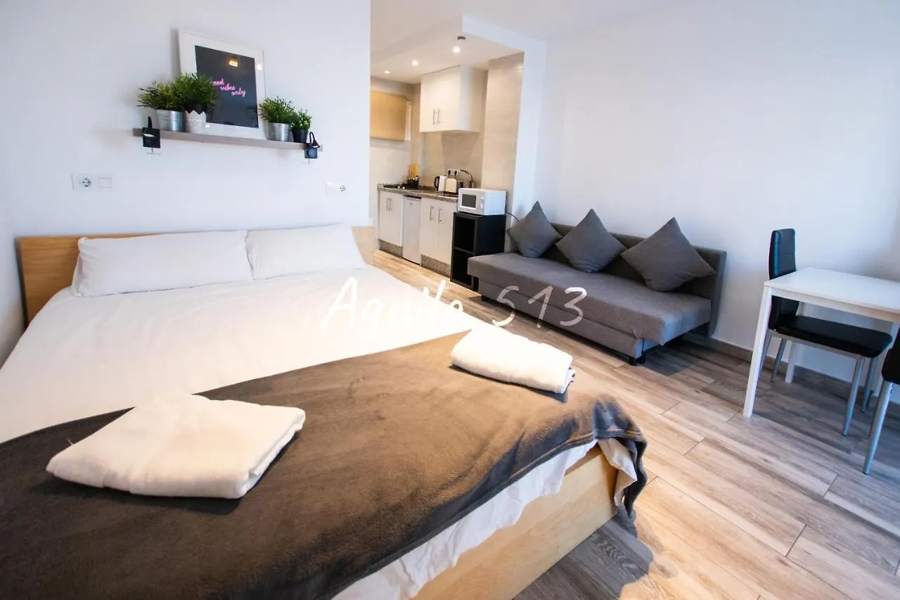 Residence Aguila - Studio In Bonanza Square Benalmádena Lägenhet